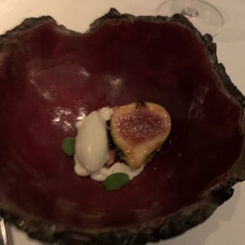 Aubergine - Goat cream cheese and caramelized fig - New American Near Me - Carmel, California