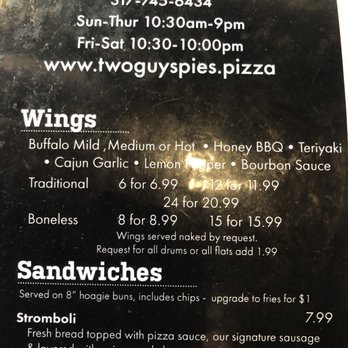 Two Guys Pies - Pizza Near Me - Danville, Indiana Two Guys Pies - Pizza Near Me - Danville, Indiana