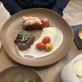 Oyster River - Surf and turf-wagu beef and lobster tail - Bars Near Me - Palmetto, Florida Oyster River - Surf and turf-wagu beef and lobster tail - Bars Near Me - Palmetto, Florida