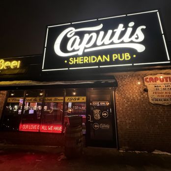 Caputi's Sheridan Pub - Their sign out front - New American Near Me - Tonawanda, New York Caputi's Sheridan Pub - Their sign out front - New American Near Me - Tonawanda, New York