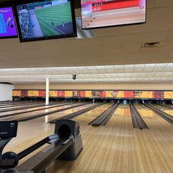 Princess Bowling Lanes - not a good bowling pic.