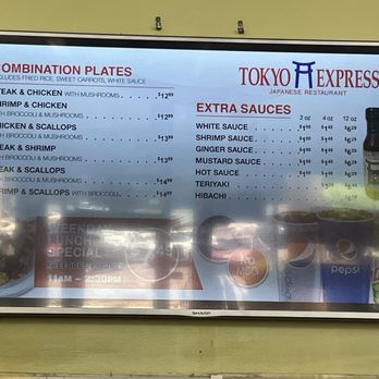 Tokyo Express - Menu - Japanese Near Me - Greensboro, North Carolina