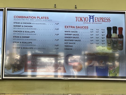 Menu photo 2 Tokyo Express Greensboro, NC Menu photo 2 Tokyo Express Greensboro, NC