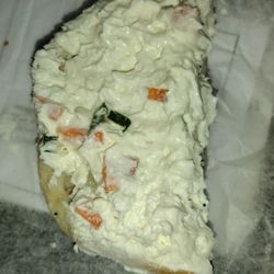 Empire Bagels - All carrots in the cream cheese.