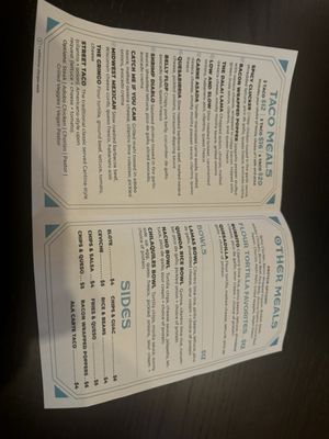 Menu photo 2 Taco Lamas Hoffman Estates, IL