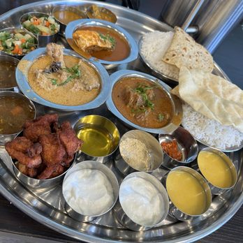 Zaitoon Restaurant - Zaitoon Special Family Thali - Indian Near Me - Fremont, California