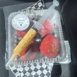 PAPA ROUX - Hot Cheeto Boudin Balls with liquid cheese syringe!