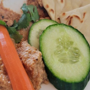 Caracara Asian Tapas + Tacos - Chana masala hummus - Tapas/Small Plates Near Me - Dunedin, Florida