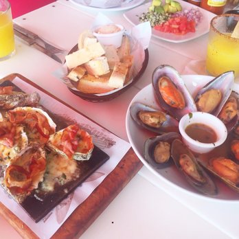 El Barracuda - the seafood was so fresh and delicious - my friends had the huge shrimp cocktail. - Seafood Near Me - Puerto Vallarta, JAL