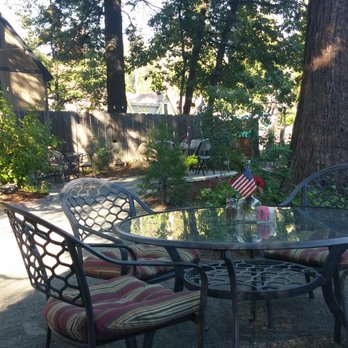 The Trading Post - Patio area - New American Near Me - Shaver Lake, California The Trading Post - Patio area - New American Near Me - Shaver Lake, California