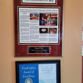 Falafel & Shawarma Planet - Displays - Mediterranean Near Me - Sacramento, California