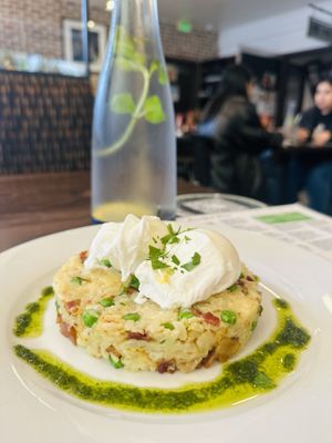 Photo of Blu Jam Cafe - Sherman Oaks, CA, US. a plate of food on a table