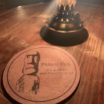Pagan Idol - Oil candlelight! They actually work and dim too. - Tiki Bars Near Me - San Francisco, California Pagan Idol - Oil candlelight! They actually work and dim too. - Tiki Bars Near Me - San Francisco, California