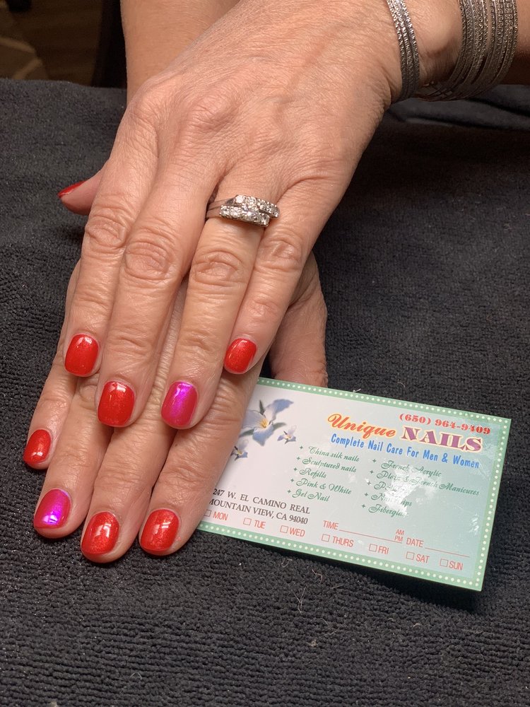 Unique Nails & Hair Salon Logo