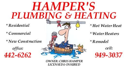 Slide of Hamper's Plumbing & Heating