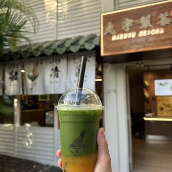 Maruwu Seicha Hawaii - Yuzu Matcha Tonic - Tea Rooms Near Me - Honolulu, Hawaii Maruwu Seicha Hawaii - Yuzu Matcha Tonic - Tea Rooms Near Me - Honolulu, Hawaii