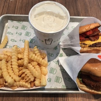 Shake Shack The School Yard - Salted Caramel Shake Crinkle-Cut Fries - Fast Food Near Me - Sandy, Utah Shake Shack The School Yard - Salted Caramel Shake Crinkle-Cut Fries - Fast Food Near Me - Sandy, Utah