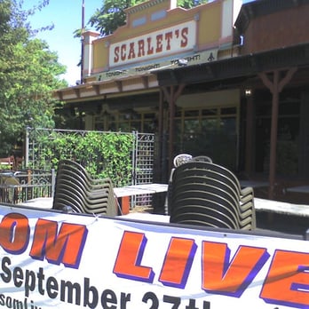 Scarlet's Saloon - Scarlet's Entrance on Sutter street, Powerhouse Pub entrance in the back. - Bars Near Me - Folsom, California Scarlet's Saloon - Scarlet's Entrance on Sutter street, Powerhouse Pub entrance in the back. - Bars Near Me - Folsom, California