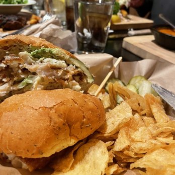 Bare Back Grill - Battered Fish with spicy coleslaw. Replace tarter sauce with garlic aioli. Excellent. - Bars Near Me - San Diego, California Bare Back Grill - Battered Fish with spicy coleslaw. Replace tarter sauce with garlic aioli. Excellent. - Bars Near Me - San Diego, California