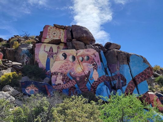 Chloride Murals, by artist Roy Purcell by null