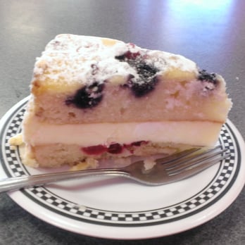 Angel's Diner - Lemon berry marscapone pie. To die for! - Diners Near Me - McAlester, Oklahoma