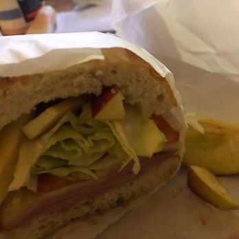 Bite - Picking out apple slices from my sandwich - Delis Near Me - San Francisco, California