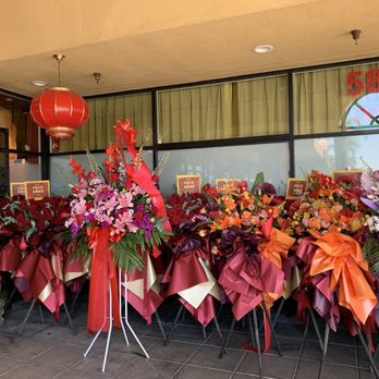 Mebo Hotpot  - Floral arrangements for their grand opening, and good luck. - Chinese Near Me - Temple City, California