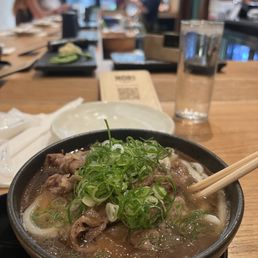 Mini beef udon bowl Mini beef udon bowl