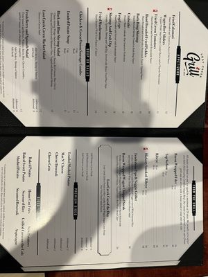 Menu photo 2 Lost Creek Grill Hot Springs, AR