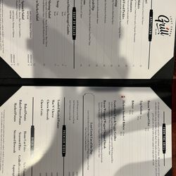 Lost Creek Grill - Menu