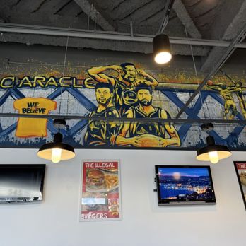 Illegal Burgers - Go warriors - New American Near Me - Hayward, California Illegal Burgers - Go warriors - New American Near Me - Hayward, California