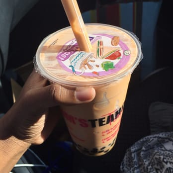 Kim's Tea House - Thai tea slush with boba, of course - Bubble Tea Near Me - Houston, Texas Kim's Tea House - Thai tea slush with boba, of course - Bubble Tea Near Me - Houston, Texas