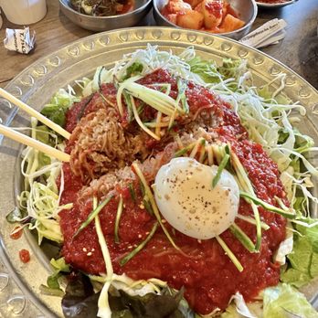 Han Yang - Spicy cold noodles - Korean Near Me - Buena Park, California