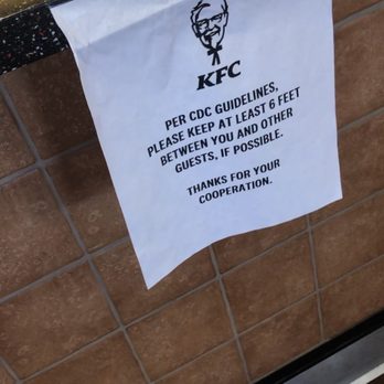 KFC - No musk no food any where? You need to put that in your information - Fast Food Near Me - Elgin, Texas