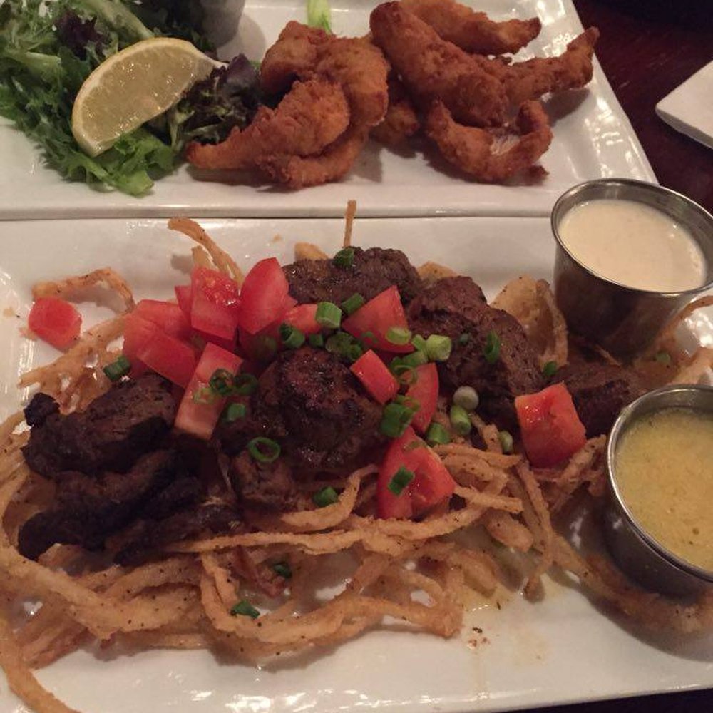 Axel's Restaurants - Walleye Fingers up top. Bull Bites down below. - Seafood Near Me - Chanhassen, Minnesota Axel's Restaurants - Walleye Fingers up top. Bull Bites down below. - Seafood Near Me - Chanhassen, Minnesota