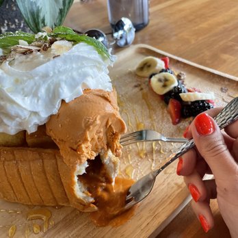U :Dessert Story - Thai Tea Lava Toast - Desserts Near Me - Berkeley, California U :Dessert Story - Thai Tea Lava Toast - Desserts Near Me - Berkeley, California