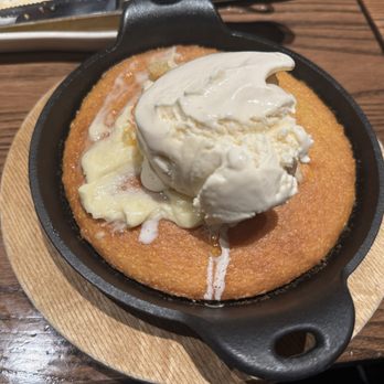 Red Heat Tavern - Cornbread with ice cream - Gluten-Free Near Me - Westborough, Massachusetts Red Heat Tavern - Cornbread with ice cream - Gluten-Free Near Me - Westborough, Massachusetts
