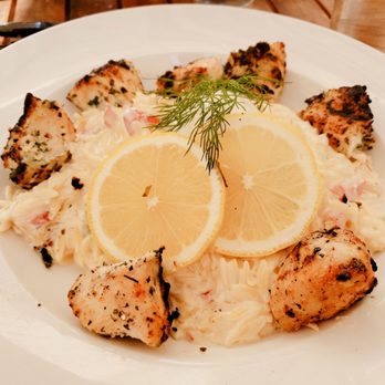 Opa! Authentic Greek - Lemon chicken orzo - Mediterranean Near Me - Santa Clara, California