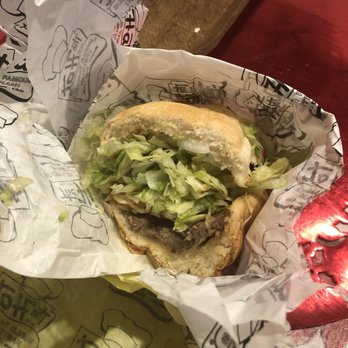 The Hat - Steak sandwich or should I say 11 dollar lettuce sandwich. - Sandwiches Near Me - Brea, California The Hat - Steak sandwich or should I say 11 dollar lettuce sandwich. - Sandwiches Near Me - Brea, California