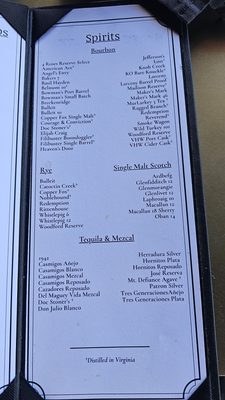Menu photo 1 The Ridge Room Harrisonburg, VA Menu photo 1 The Ridge Room Harrisonburg, VA