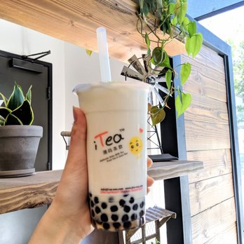 i-Tea - Honey brown rice milk tea. 30% sweet, just regular boba, less ice. Perfection. - Bubble Tea Near Me - Davis, California