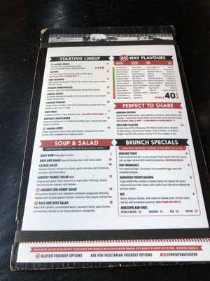 Menu photo 7 The Pint Public House Vancouver, BC