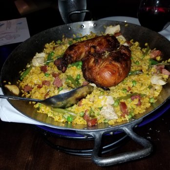 The Wave Kitchen & Bar - The special chicken & chorizo paella - amazing. - Bars Near Me - Vero Beach, Florida