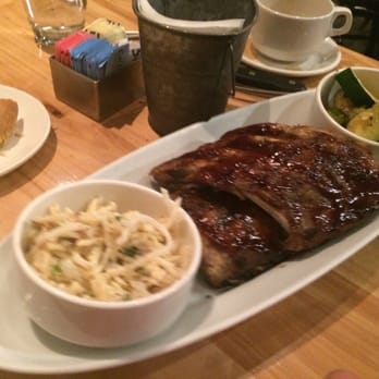 Black Oak Grill - Baby back ribs. Would not order again. Meat was dry and tough. - American Near Me - Branson, Missouri