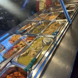 Bunch of meats to choose from for your burrito