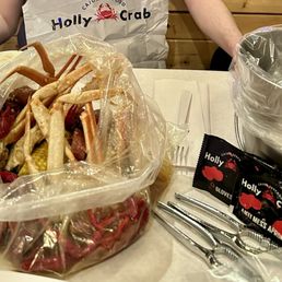6. Crawfish and Snow Crab Combo with andouille sausage added
