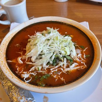 Lucy's Diner - Pozole - perfect for the morning after! - American Near Me - Fontana, California