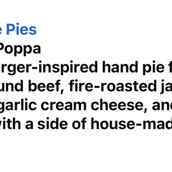 Caitie Pies - The Big Poppa was great! - Cafes Near Me - Abilene, Texas