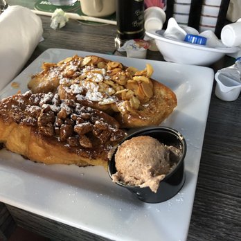 Clear Sky Cafe - Almond and Pecan French Toast - New American Near Me - Clearwater, Florida Clear Sky Cafe - Almond and Pecan French Toast - New American Near Me - Clearwater, Florida
