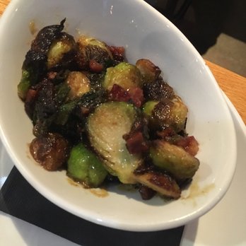 Four Peaks Brewing - Charred Brussels $7 (pancetta, miso & sake glaze) - Pubs Near Me - Tempe, Arizona